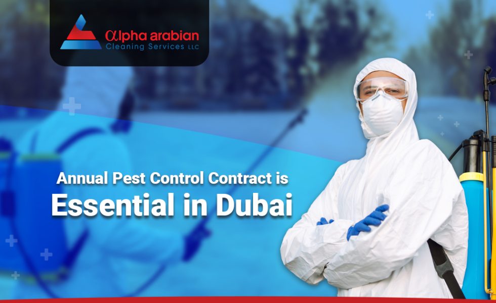 Public health and safety focus annual pest management contract in Dubai?