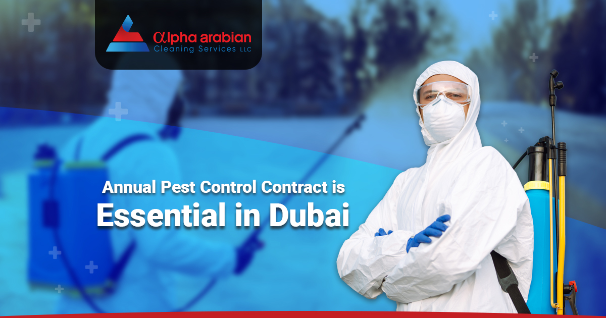 Public health and safety focus annual pest management contract in Dubai?