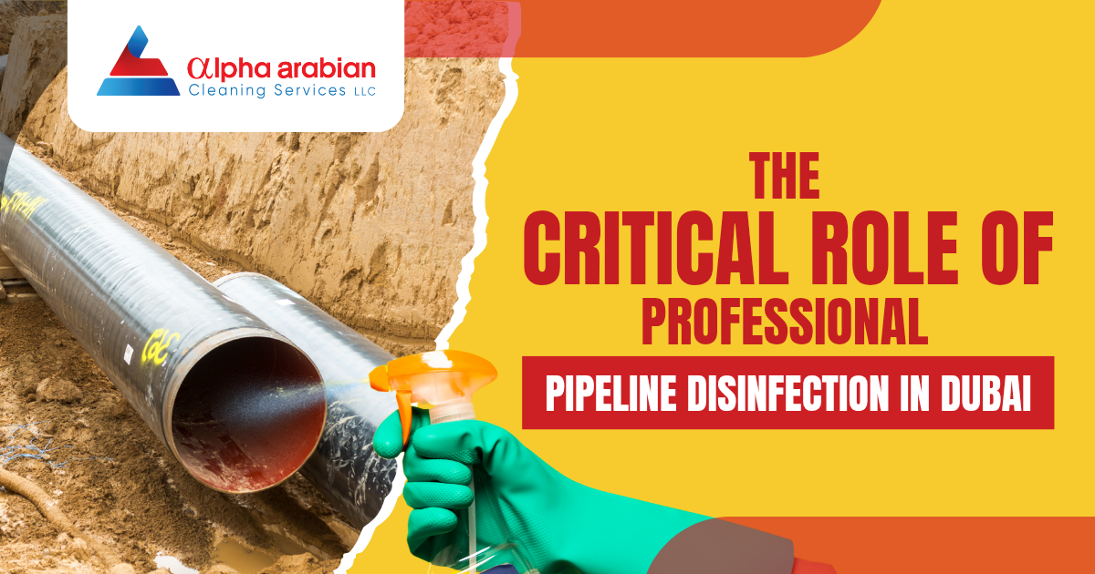 Pipeline Disinfection Service in Dubai