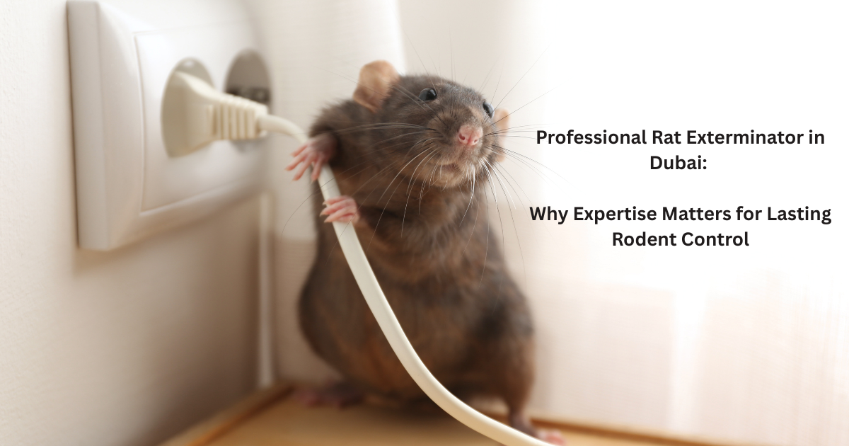 Professional Rat Exterminator in Dubai