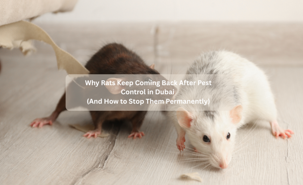 Why Rats Keep Coming Back After Pest Control in Dubai (And How to Stop Them Permanently)