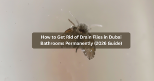 How to Get Rid of Drain Flies in Dubai Bathrooms Permanently (2026 Guide)
