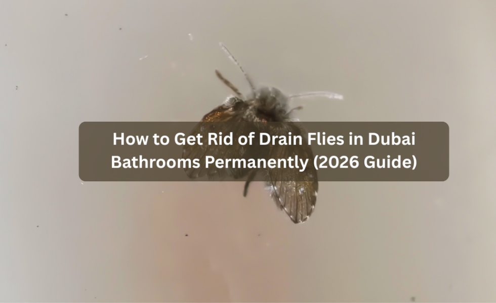 How to Get Rid of Drain Flies in Dubai Bathrooms Permanently (2026 Guide)
