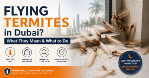Flying Termites in Dubai? What They Mean & What to Do