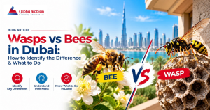 Wasps vs Bees in Dubai: How to Tell the Difference